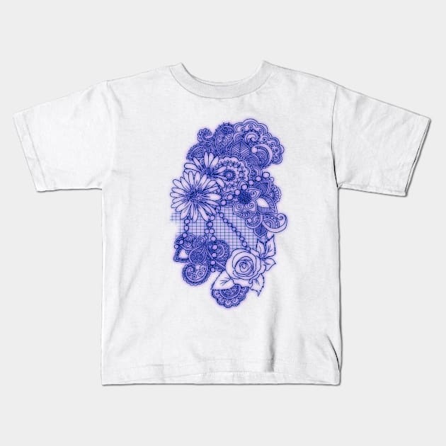 Lace Kids T-Shirt by timteague